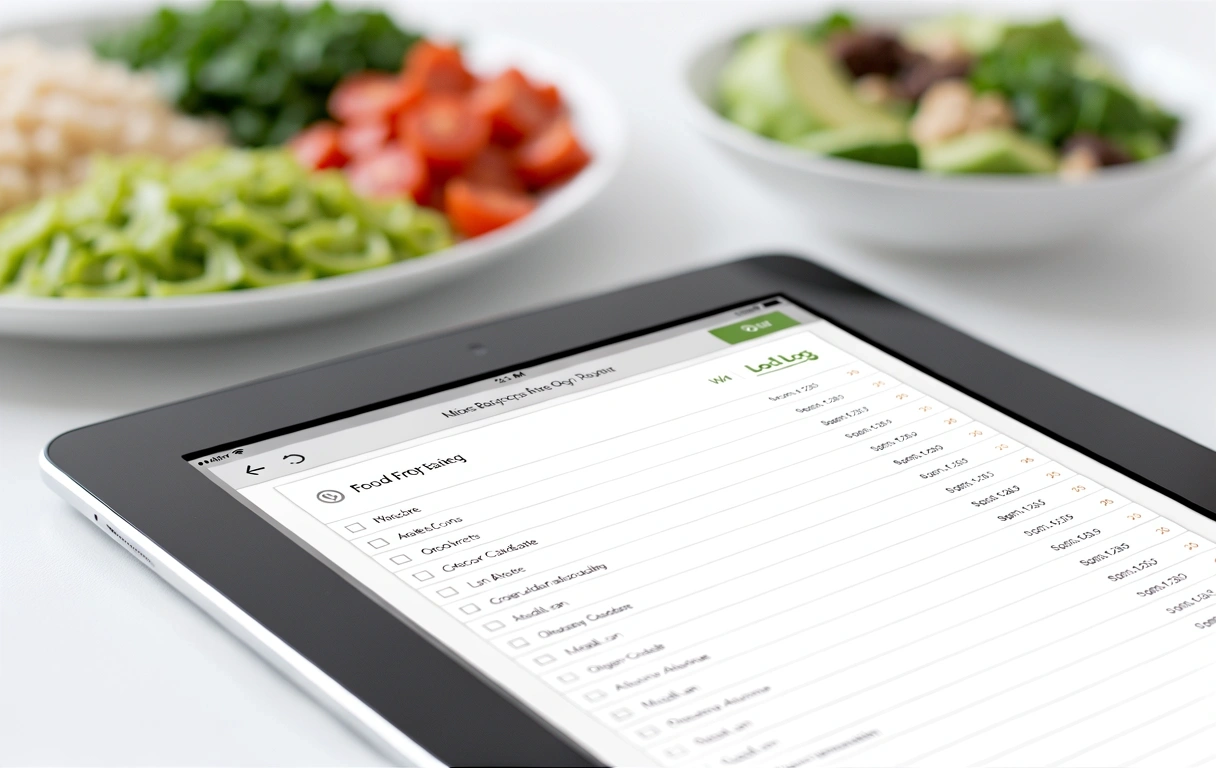 Digitale Ernährungs-App